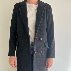 GANNI full length winter coat